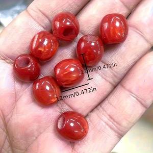 ผู้ส่งออกอินเดีย ราคาขายส่ง สร้อยคอลูกปัดเรซิ่นทำมือ พร้อมหินเรซิ่น ลายแบบต่างๆ ขายส่งจำนวนมาก บรรจุกล่อง จากอินเดีย - Product Image 4