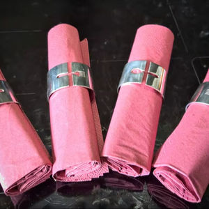 Ronds de serviette en rotin Décor de table en osier Ronds de serviette élégants pour une expérience culinaire élégante - Product Image 1