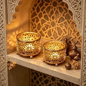 Moroccan Handmade Metal Candle <b>Lantern</b> Round Hanging Candle Holder Decorative <b>Tea</b> <b>Light</b> Jar Home Wedding Decor - Product Image 4