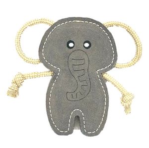 Cuerda de dentición de perro de cuero suave y Flexible de primera calidad, juguetes masticables lavables para el crecimiento de dientes de cachorro, juguetes para mascotas - Product Image 5