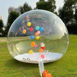 Tente gonflable extérieure transparente à dôme <span class=keywords><strong>bulle</strong></span> bon marché pour le camping - Product Image 2