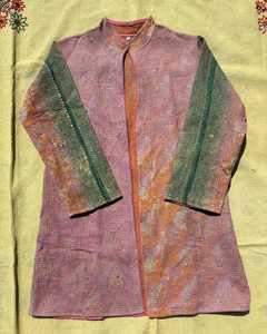 Veste Kantha unisexe Fashion Game avec cette veste Kantha d'inspiration vintage pour femme - Product Image 2