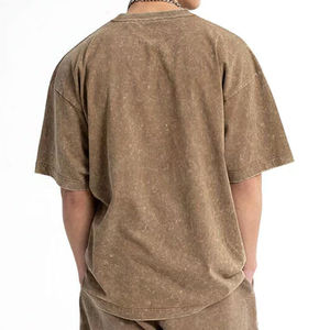 Conjunto de pantalones cortos deportivos para hombre más vendidos, logotipo personalizado, lavado ácido, ropa de verano de secado rápido, tamaño personalizado, nuevos conjuntos de pantalones cortos personalizados - Product Image 4