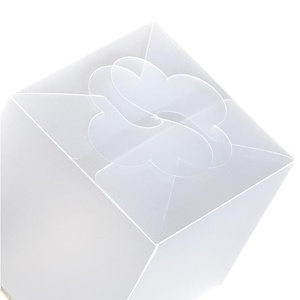 Frosted Flower <b>Top</b> Plastic Boxes for <b>Easter</b> Occasions - Product Image 3