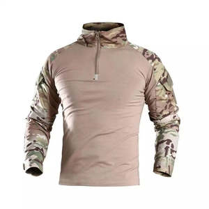 Breathable Outdoor Tactical <b>Shirt</b> <b>Long</b> <b>Sleeve</b> Moisture-Wicking and Lightweight Design for Running Climbing and Trekking - Product Image 1