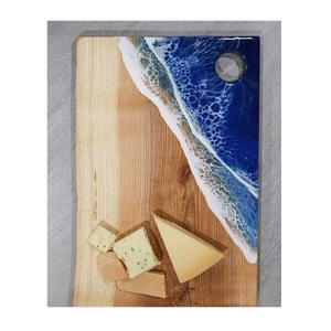 คุณภาพระดับพรีเมียมในเขียงไม้และเรซิ่นเขียงไม้ไผ่เขียงธรรมชาติชุดเขียงวัสดุปลอดภัยโลโก้ที่กําหนดเอง - Product Image 5