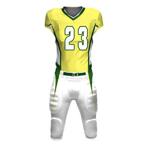 Uniforme de Fútbol Americano para Hombre, Estilo Moderno, Antiarrugas, de la Mejor Calidad, Totalmente Personalizable - Product Image 1