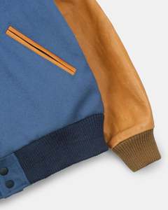 ชุดสตรีทแวร์ผู้ชายผ้าฝ้ายแขนเสื้อแบบตั้งโลโก้ด้านหน้ากันลมตัวหนังสือสำหรับฤดูหนาว - Product Image 5