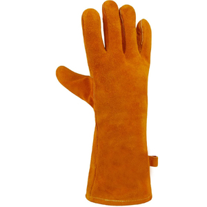 Nouveau 2025 prix usine gant de barbecue résistant à la chaleur et au feu gants de soudage en cuir - Product Image 4