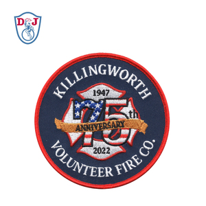 Patch personnalisé Service d'incendie brodé Emblème de service d'urgence pour uniforme - Product Image 3