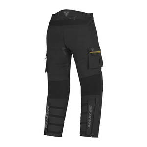 Pantalones textiles para motociclistas enfocados en la comodidad práctica de conducción y con protección de rodilla de nivel CE 1. - Product Image 2