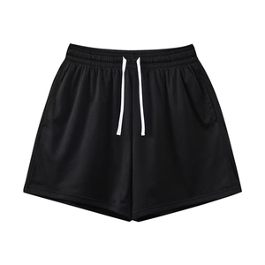 Shorts de course décontractés pour hommes, séchage rapide, 100 % coton, couleur unie, taille élastique – Collection été - Product Image 6