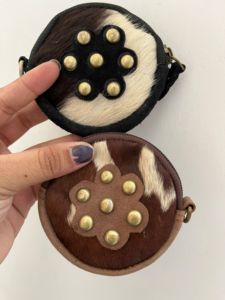 กระเป๋าใส่เหรียญหนังวัวแท้ทำจากหนังสัตว์มีสไตล์ดีไซน์ใหม่กระเป๋าสตางค์และที่ใส่บัตรกระเป๋าสตางค์ขนาดเล็กกระเป๋าใส่เหรียญกระเป๋าสตางค์ - Product Image 4