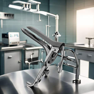 Spéculum vaginal avec lames réglables Instruments chirurgicaux gynécologiques en acier inoxydable de haute qualité - Product Image 2