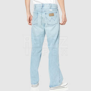 กางเกงขาบานของผู้ชายกางเกงซักเข้ารูปดีไซน์ล่าสุด - Product Image 3