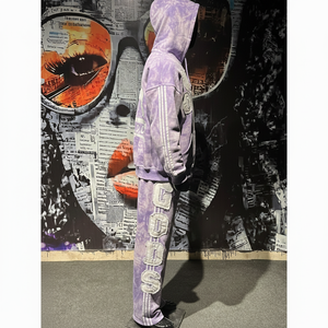 Nuevo Diseño Personalizado de Chándales para Hombre con Bordado Desgastado, Estilo Urbano, 100% Algodón, Sueltos, Suaves, Lavado Ácido - Product Image 1