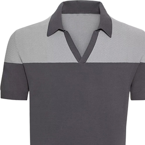 เสื้อโปโลสำหรับผู้ชายเสื้อโปโลแขนยาวสำหรับใส่เล่นกอล์ฟแบบกราฟิกแห้งเร็วเสื้อโปโลสำหรับแข่งกีฬาแบบลำลอง - Product Image 3