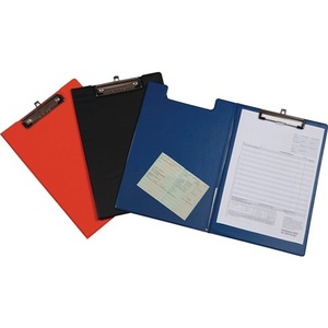 Cardboard <b>File</b> <b>Folder</b> <b>A4</b> Blue Pack of 12 with Extendable Hook Eyelet by Eichner - Product Image 1