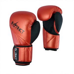 Premium Quality Durable Lightweight Techno Kickboxing Training Gloves Hand Grips Adjustable Wrist <b>Strap</b> for Closure Cowhide - Product Image 1