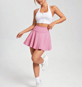 <b>Womens</b> Performance <b>Skort</b> with Compression Shorts Lightweight Breathable Fabric Perfect for Cross Training Hiking and Casual Wear - Product Image 4