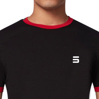 Kaos Pria Terlaris Custom Print Polos Kualitas Premium Desain Kosong Bahan Kanvas Bernapas Anti-Pilling Lengan Pendek