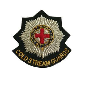 Alta calidad Coldstream Guards Blazer insignia hecha a mano bordado alambre lingotes cosido decoración encaje Coldstream Guards Blazer - Product Image 1