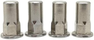 Rivets aveugles hexagonaux à tête plate, prix de gros compétitif, production automatisée, usine de quincaillerie pour meubles au Vietnam - Product Image 2
