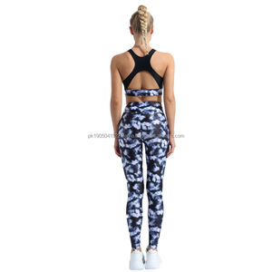Conjunto Deportivo de 2 Piezas para Mujer, Talla Grande, Diseño Personalizado 2026, Shorts de Yoga de Malla, Ropa Deportiva Transpirable para Gimnasio - Product Image 5