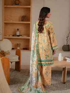 Vestido Salwar Kameez para mujer de alta calidad, fabricante profesional de estilo pakistaní de tela transpirable, informal, Formal, Natural - Product Image 3