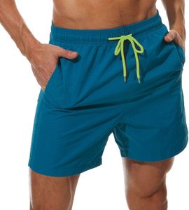 Pantalones cortos de entrenamiento frescos de verano al por mayor, traje de baño informal para hombre, pantalones cortos de playa de secado rápido de poliéster, envío DDP - Product Image 1