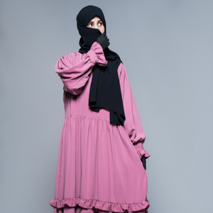 Abaya de qualité supérieure en gros pour femmes musulmanes, tailles personnalisables, longueur complète, coupe ample, manches longues, droite, 100% polyester, modeste - Product Image 1