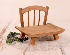 Vente en gros d'accessoires photo rétro pour nouveau-né, lit en bois pour bébé, accessoires auxiliaires de photographie pour chambre à coucher - Product Image 6