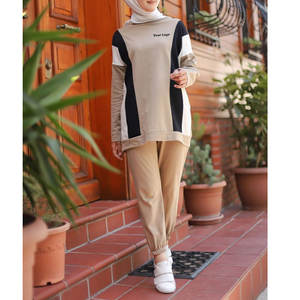 Bulk Quantity Custom Made Women <b>Modest</b> Jogger <b>Set</b> Latest Style Low MOQ Women <b>Modest</b> Jogger <b>Set</b> - Product Image 2