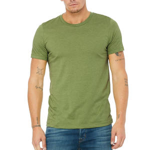 Men's Quick Dry Cotton Workout T-<b>Shirts</b> Muscle Fit Crew Neck Solid Street Style for Sports <b>Outdoor</b> Use <b>Top</b> Selling with Own Logo - Product Image 1
