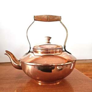 Hervidor de cobre hecho a mano para hervir té, diseño de cocina tradicional, Utilidad de decoración estética y multiusos - Product Image 6