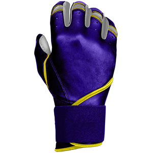 มืออาชีพข้อมือยาวหนังแพะหนังดิจิตอลเบสบอลถุงมือตีมืออาชีพU Nisexซอฟท์บอลถุงมือตี - Product Image 2