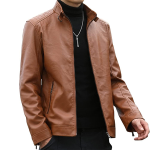 Veste de motard en cuir pour hommes Veste en cuir pour hommes Veste en cuir pour motocyclistes - Product Image 4