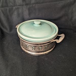 Casserole en métal de luxe avec couvercle en céramique verte, ustensiles de cuisine durables, idéale pour les événements, les repas à domicile et les occasions spéciales - Product Image 6