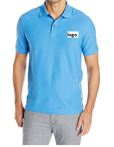 Polo sólido de manga corta para hombre al por mayor Advantage Performance 60% algodón 40% poliéster con cierre de botón importado lavado a máquina - Product Image 4