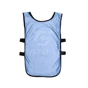 High Quality New Design Custom Logo Adult Football <b>Bibs</b> <b>Training</b> Vest Lightweight Waterproof Breathable 100% Polyester Crew Neck - Product Image 1