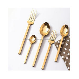 Juego de Cubiertos de acero inoxidable hechos a mano, tamaños personalizados, diseño caro, cubiertos de Metal para bodas, varias calidades de exportación - Product Image 3