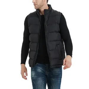 Veste réversible pour homme de la meilleure qualité pour la saison d'hiver Imperméable Logo personnalisé Décoration vintage - Product Image 2