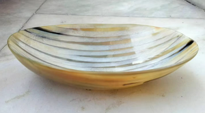 Cuenco de cuerno de búfalo de alta calidad, diseño Animal elegante, pulido, nuevo plato de ensalada de frutas a la moda, seguro para el agua para la decoración del hogar - Product Image 3