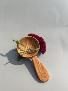 Cuchara para comer de madera Natural ecológica de alta calidad, PARA CENA cucharadita, ensalada, postres, cuchara de madera para bebé - Product Image 4