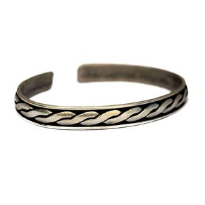 Brazalete de Moda 100% Cobre con Baño de Plata, Diseño Personalizado, Talla para Hombre y Mujer, Precio - Product Image 1