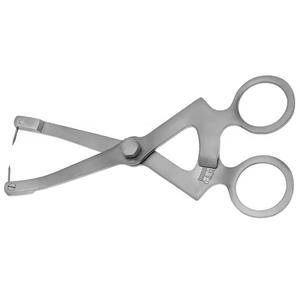 Gran oferta, calibre de hueso de implante Dental alemán de acero inoxidable, Manual de 0-25mm, instrumento quirúrgico aprobado por CE ISO - Product Image 5