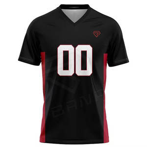 Camiseta de fútbol americano de gran tamaño personalizada, manga corta, transpirable, talla grande, impresión por sublimación Pakistan Power Hint - Product Image 4