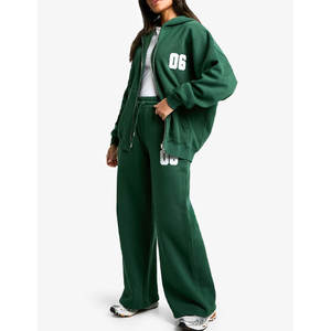 Service OEM Survêtements en molleton de coton léger de conception personnalisée de haute qualité pour femmes au prix de gros - Product Image 1