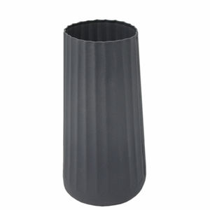 Vase à fleurs pour salon fer/paille décoration de table de noël noir fini fer Designer Vase à fleurs pour sol - Product Image 6