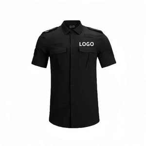 Ensemble d'uniformes de protection personnalisés OEM Vêtements de travail professionnels respirants pour la sécurité de l'hôtel Bureau Entrée ou personnel des installations - Product Image 2